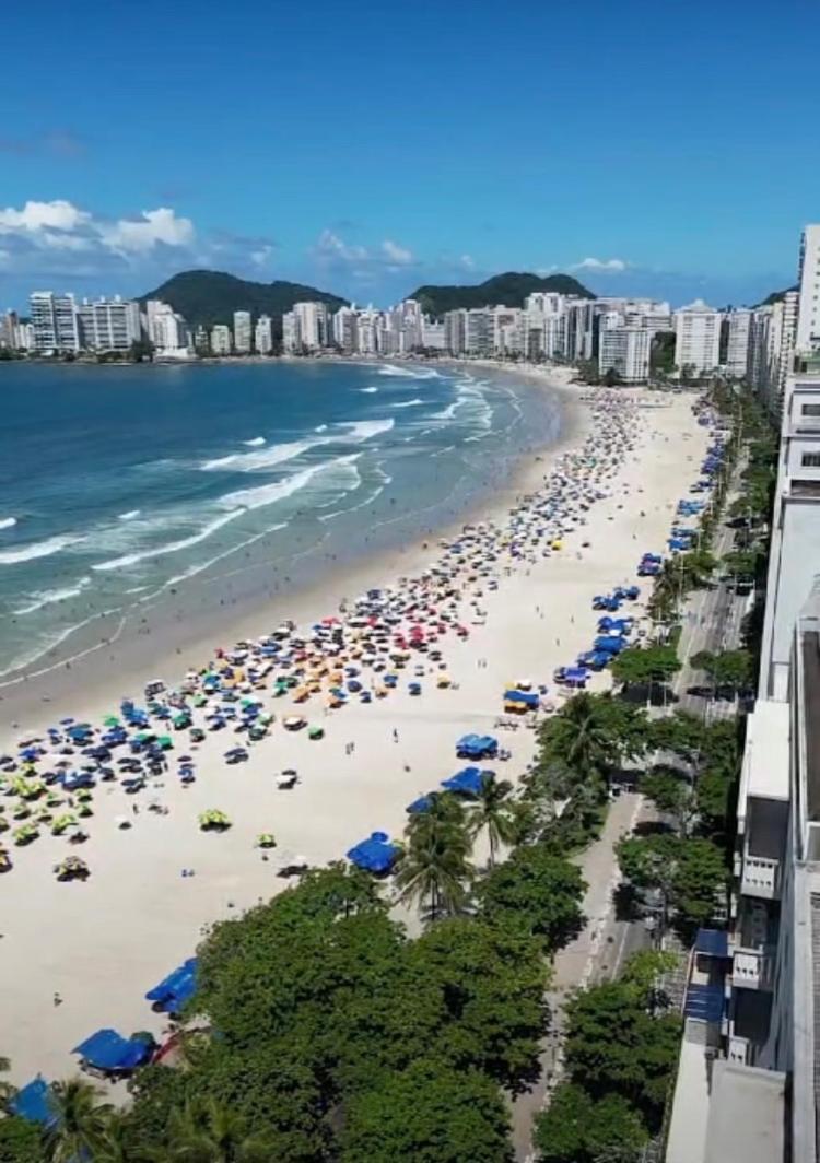 Guaruja Pitangueiras Apto Na Praia Εξωτερικό φωτογραφία